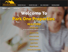 Tablet Screenshot of parkoneproperties.com